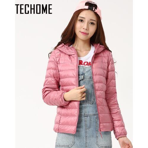 Autumn Winter Down Jackets For Women Brand Designer Hooded Coat Ultra Light Duck Down Jacket Womens Hoodes Warm Winter Coats