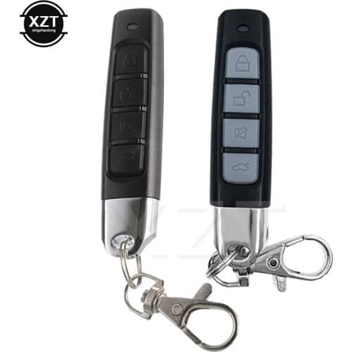 Mini universal 433MHZ Remote Control for Garage Gate Door Auto Opener Remote Controller Duplicator Clone Cloning Code Car 4 Keys