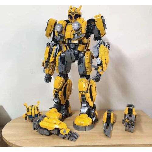 Super Hornet Robot Optimus Gundam 44.5cm Static Model 3500pcs Building Block Bricks Educational Toy Children Christmas Boy Gifts