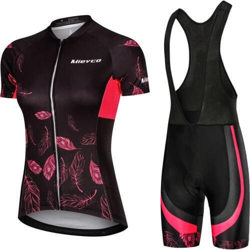 Cycling Clothing Cycling Sets Bike uniform Summer Female Cycling Jersey Set Road Bicycle Jerseys MTB Bicycle Wear for Women