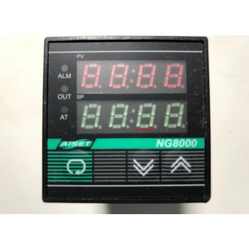 AISET instrument NG8000 high-end intelligent temperature controller NG-8410 K 400℃ NG-8410 PT100 400℃ NG-8410 K 400℃ 24V