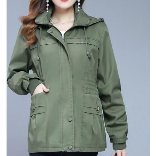 Women Autumn Winter Jacket Trench Coat Long Sleeve Button Street Vintage Fashion Oversized Clothes 2020 New