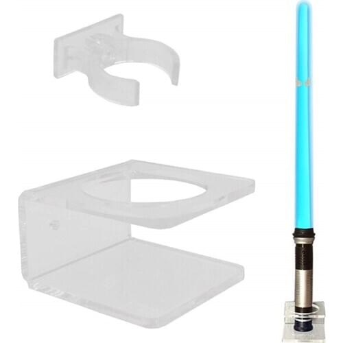 1Pcs Light Saber Stand Vertical Wall Mount Rack For Force FX Lightsabers