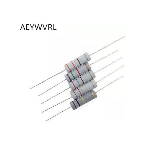 5W Carbon Film resistor 5% 1R ~ 1M 2.2R 10R 22R 47R 51R 100R 150R 470R 1K 4.7K 10K 47K 1 2.2 10 22 47 51 100 150 470 ohm