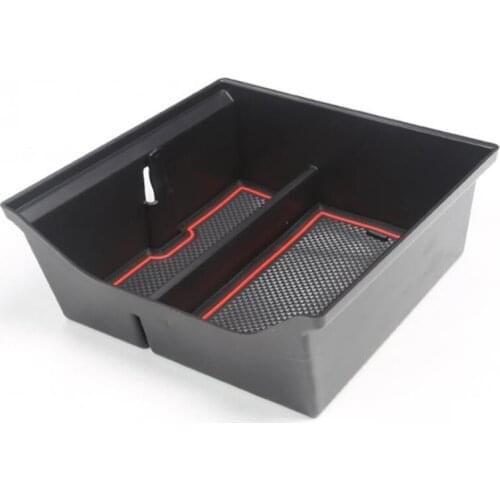 Car Storage Box for Tesla Model 3 Model Y 2021 Center Console Organizer Tray Armrest Cubby Drawer Box Accessories