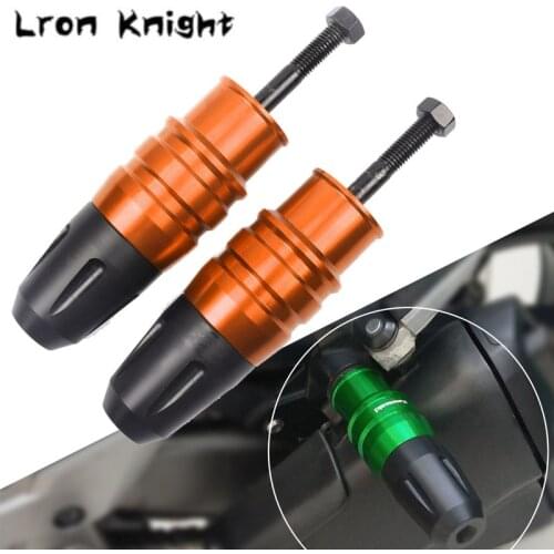 For RC DUKE 125 200 250 390 790 690 DUKE390 DUKE790 RC390 Motorcycle CNC Frame Crash Pads Exhaust Sliders Crash Protector