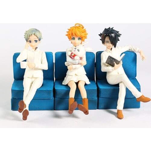 The Promised Neverland Norman Emma Ray Anime Collection Figure PVC Doll Gift Toy