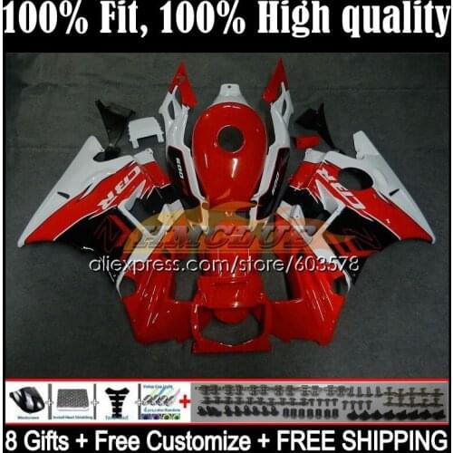 Injection Body For HONDA CBR 600F3 CBR600FS CBR600F3 11CL.105 CBR600 F3 95 96 CBR 600 CC FS F3 1995 1996 OEM Fairing Glossy red