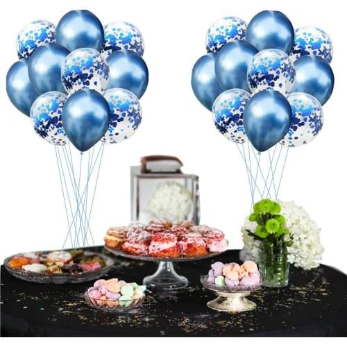 10pcs confetti latex balloons birthday party decoration inflatable ball birthday wedding party balloon supplies