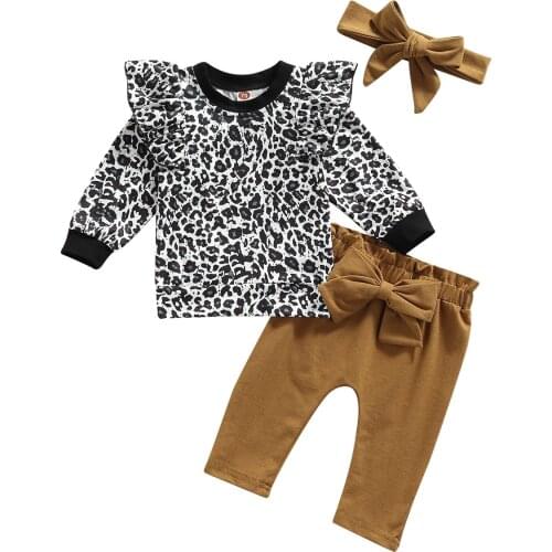 Infant 2Pcs Infant Summer Outfit, Banana/Leaf Printing Elastic High-Waist Frilly Shorts + Bowknot Headband for Baby, 6-24 Months