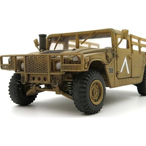 1/35 Hummer Truck Armored Carrier Assault SUV Assembled Model US Army Jeep