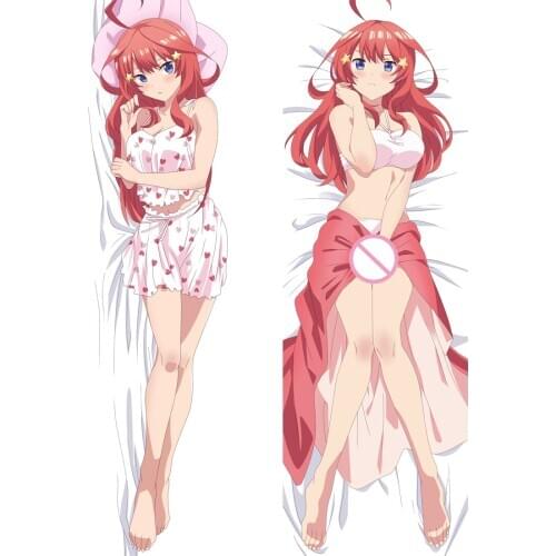 Mxdfafa Japanese AnimeThe Quintessential Quintuplets Dakimakura Pillow Cover Female Cartoon Hugging Body Pillowcase Anime Goods
