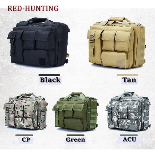 Tactical Shoulder Bag Outdoor Molle Military Messenger Bag Computer Handbag Briefcase Laptop Camera Shoulder Bag