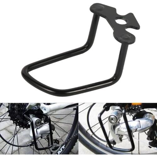 1pc Bicycle Rear Gear Protector Adjustable Steel Bike Derailleur Chain Stay Guard Protection Outdoor Cycling Accessories