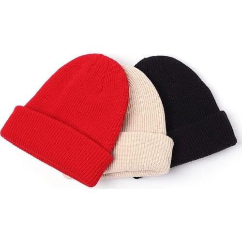 2020 Winter Hats for Woman New Beanies Knitted Solid Cute Hat Girls Autumn Female Beanie Caps Warmer Bonnet Ladies Casual Cap