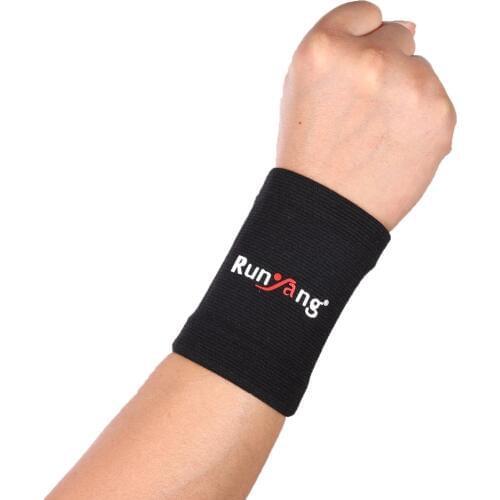 2Pc Wrist Sleeve Professional elastic sports safety Wrist Support Brace Brand Wristband Men Gym Wrestle Professional Sport