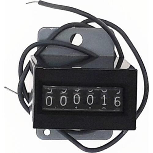 6 digits 12V mechanical coin counter meter for coin acceptore operated arcade cabinet pinball game vending machines