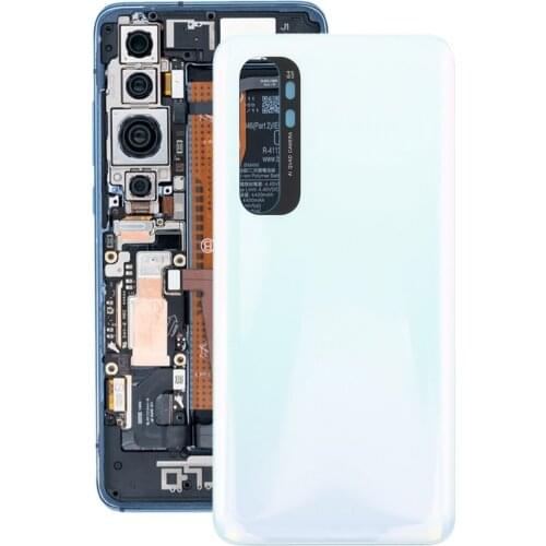Battery Back Cover for Xiaomi Mi Note 10 Lite M2002F4LG M1910F4G Mobile Phone Replacement Housing Back Dock Cover