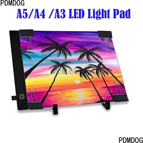 Diamond Painting A4/A3/A5 Led Drawing Tablet Light Pad Board with Optional Stand for Diamond Art Painting Accessories Kits