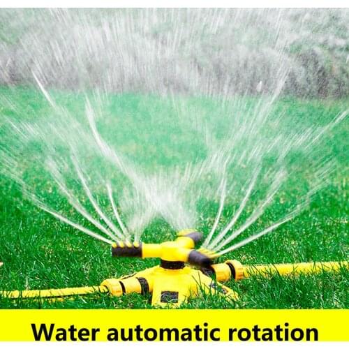 360 Degree Automatic Garden Sprinklers Watering Grass Lawn Rotary Nozzle Rotating Water Sprinkler System Garden Supplies
