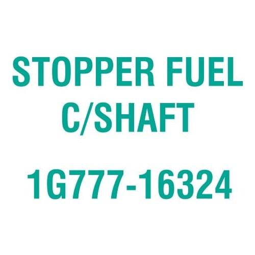 For Kubota 1G777-16324 STOPPER FUEL C/SHAFT