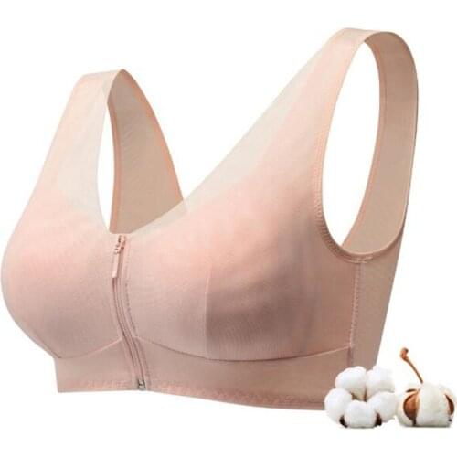 H4656 Women Breathable Fake Breast Bra After Breast Cancer Surgery Special Bras Summer Surgical Resection Mastectomy Female Bra
