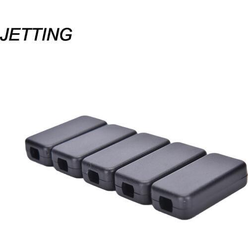 JETTING 5pcs/lot Black Color Electric Plastic Waterproof Case Project Junction Box 40*20*11mm Wholesale