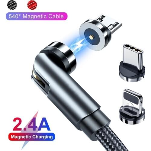 Xiaomi Micro usb c cable for Redmi note 8 pro 9 10 realme x3 3 in 1 Magnetic fast charging cable for iphone 6 7 8 11 max Huawei