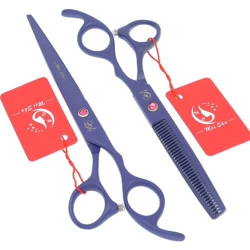 Meisha Hairdressing Scissors 7 inch Hair Cutting Scissors Professional 6.5 inch Barber Thinning Styling Tools Haircut A0138A