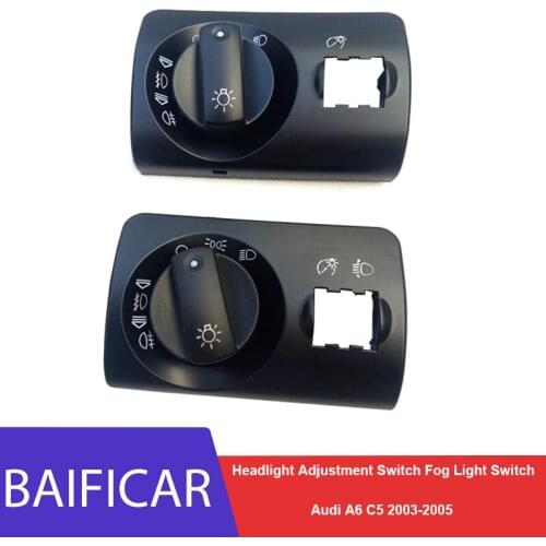Baificar Brand New Headlight Adjustment Switch Fog Light Switch 4B1941531F For Audi A6 C5 1999-2005