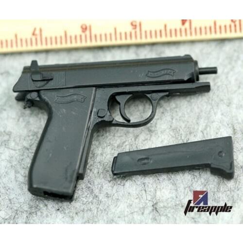 1:6 Model Gun 4D PPK Pistol Assemble Weapon Toys Accessories Fit For 12" Action Figure Dolls
