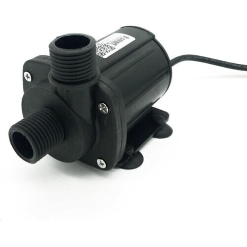 SR1000B 12V Micro Well Self-priming Pump 24V Cycle Dual-use System 1100-2000L/H Fish Tank USB Water Cooling 2.1-5M DC Water Pump