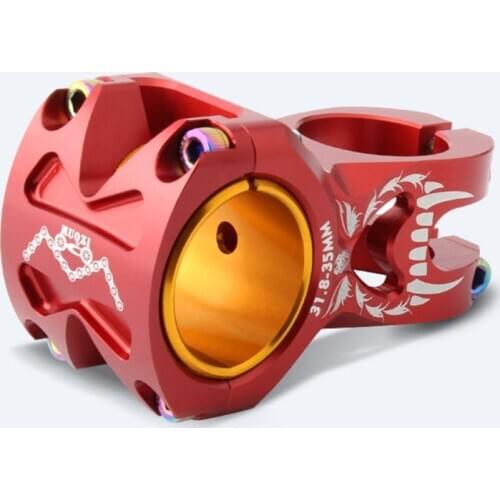 Bicycle Short Handlebar Stem Wake Mountain Bike 31.8 Stem for Bike MTB BMX Fixed Gear Sports Cycling Repair Modification