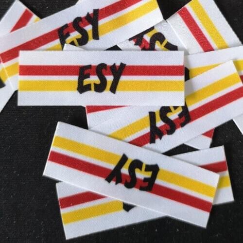 108 Custom logo labels / brand labels, personalized name tags for children/can iron or sew/Custom Clothing Labels,Name Tags