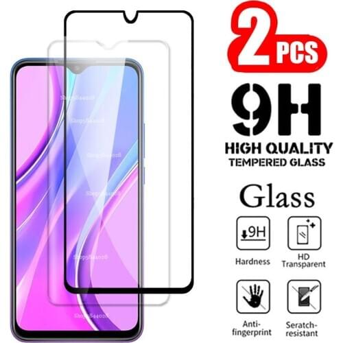 2Pcs Protect Film for Xiaomi Redmi 9 Protective Glass on Xiomi Redmi 9 Tempered Glass Xaomi Red Mi 9 Redmi9 Screen Protectors
