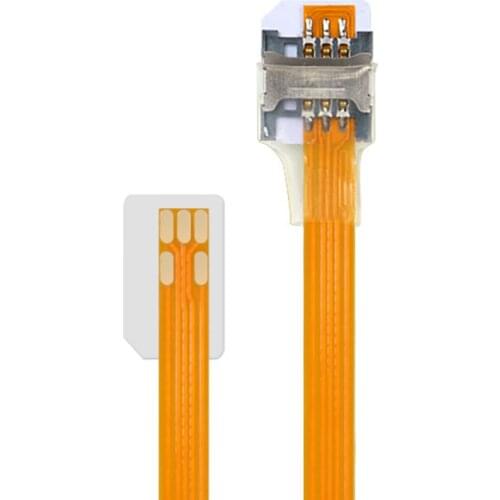 2FF SIM Standard Positive Reverse Extension Cord Mobile Phone Signal Extension Cord SIM Card Extension Cable