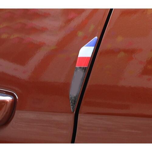 4pc only for Peugeot Anti-rubbing Door crash bar Anti-scratch sticker