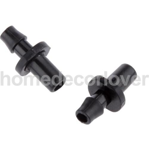 50x 1/4 Inch Plastic Hose Drip Nozzle fitting for Agricultural Garden Irrigation