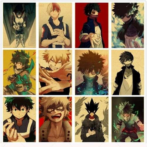 Full Drill 5D Diamond Painting My Hero Academia Japanese Manga Anime Diamond Embroidery Demon Slayer Cross Stitch Mosaic Decor