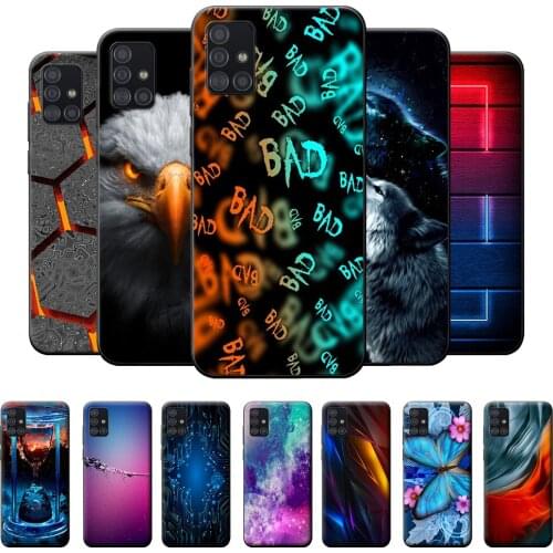 For Samsung M51 Case TPU Case For Samsung Galaxy M51 Shockproof Case M515F 6.7" Silicone Soft Phone Cover For Samsung M51 M 51