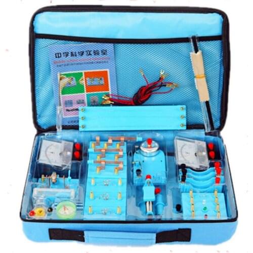 Electric experiment box junior high school physics electromagnetic experiment box education equipment no battery