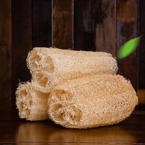 15-20cm Natural Anti-oil Kitchen Loofah Sponge Scrubber Dish Bowl Cleaning Brush NEW