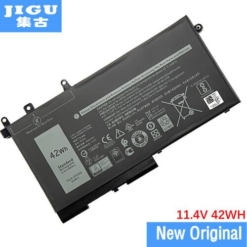 JIGU 3DDDG C7J70 00JWGP Original Laptop Battery For Dell O3VC9Y N035L5590-D1706FCN 11.4V 42WH For Latitude 14 5490 5490-TD70X