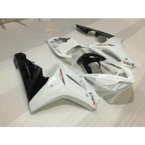 Injection mold Fairing kit for Daytona 675 05 06 07 08 Daytona675 2005 2006 2007 2008 white Fairings set+gifts DT60