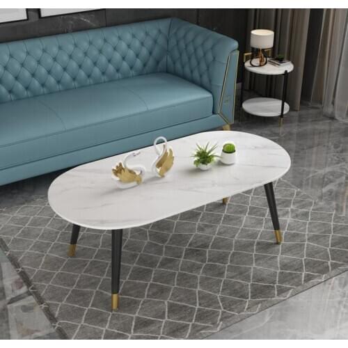 Marble small coffee table bedroom side table