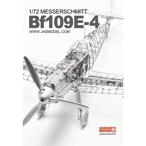 Jasmine Model kit 1/72 MESSERSCHMITT BF109E-4 202109