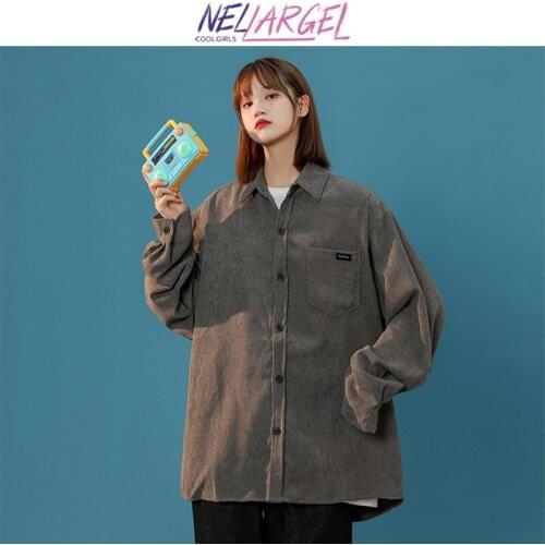 NELLARGEL Women's Corduroy Shirts