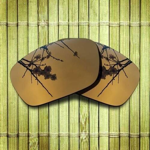 Polarized Replacement Lense For-Oakley Fuel Cell Sunglasses Frame True Color Mirrored Coating - Copper Color Options