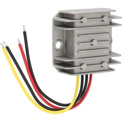 DC-DC Power Converter Voltage Step Up 12V to 24V 3A 72W IP67 Automatic Overvoltage Protection