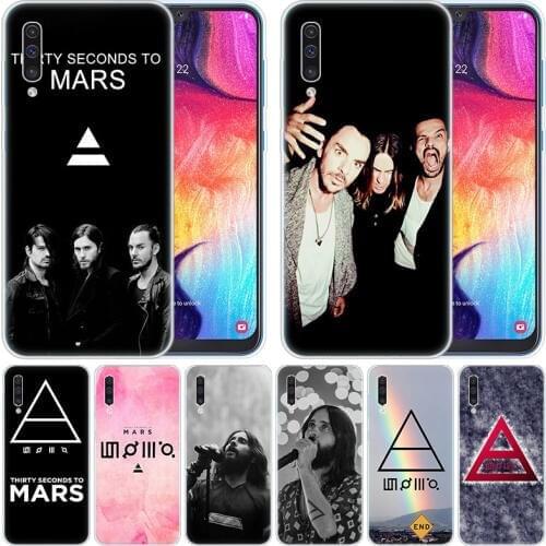Silicone Case 30 Second To Mars 30STM for Samsung Galaxy A50 A70 A80 A40 A30 A20 A10 A20E A2 CORE A9 A8 A7 A6 Plus 2018 Cover